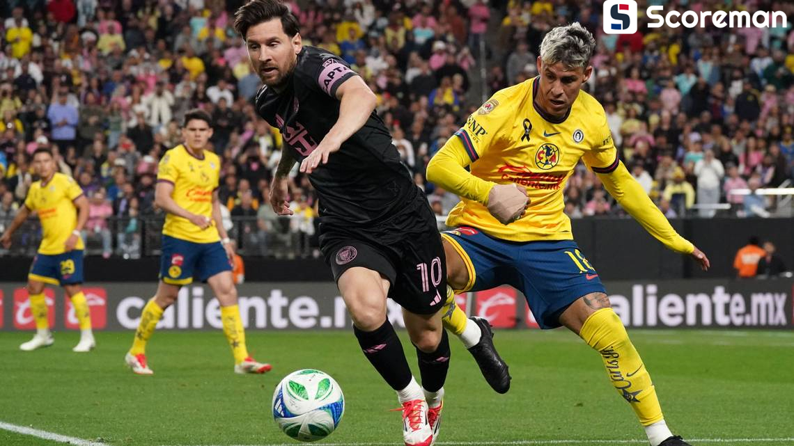 메시, 머리로 2025년 첫 골…인터 마이애미는 승부차기서 3-2로 승리